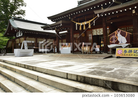 茨城縣水戶市的Gokoku神社 茨城縣水戶市的Gokoku神社 103653080