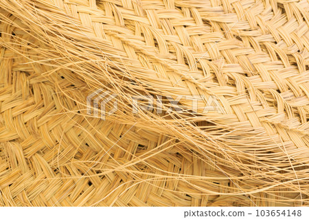 Beige wicker texture background close up 103654148