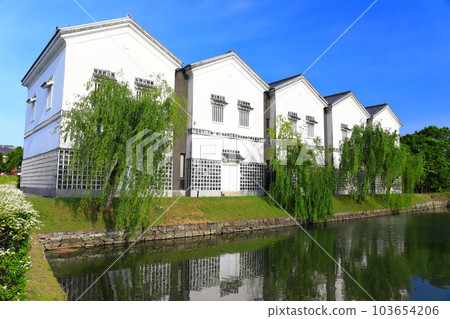 [兵庫縣]天氣好的赤穗市歷史博物館（赤穗城） 103654206