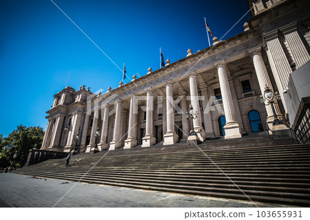 Parliament House in Melbourne Australia 103655931