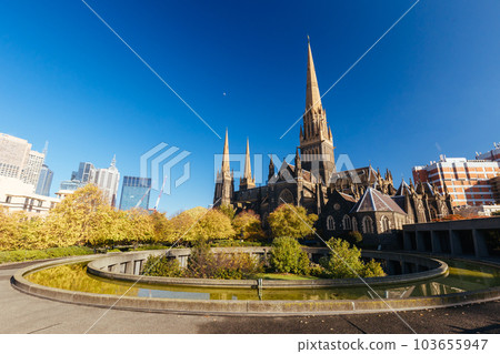 St. Patrick's Cathedral in Melbourne Australia St. Patrick's Cathedral in Melbourne Australia 103655947
