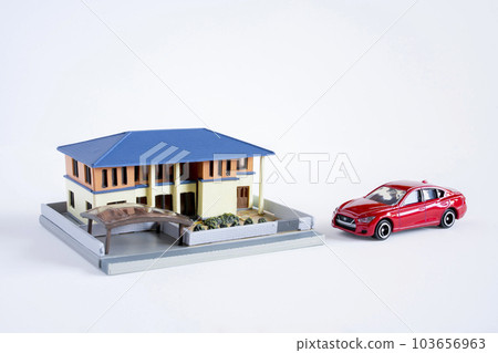 房屋汽車形象 房屋汽車形象 103656963