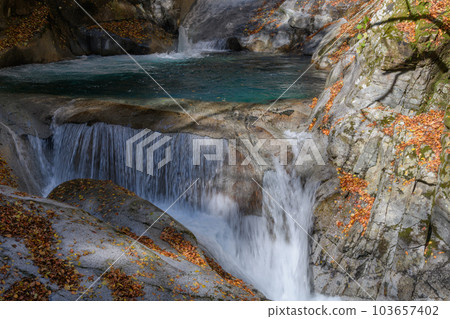 Mie Falls in the Nishizawa Valley 103657402