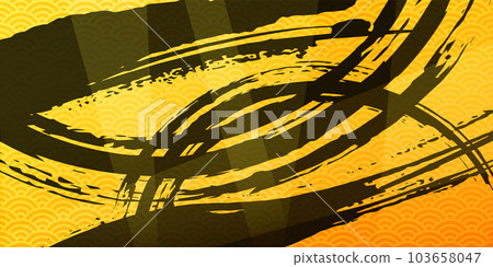 新年賀卡金色青海波浪背景圖背景圖 新年賀卡金色青海波浪背景圖背景圖 103658047