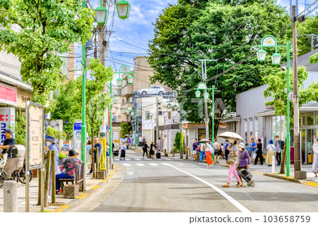 Urban scenery of Setagaya Ward Todoroki Station Urban scenery of Setagaya Ward Todoroki Station 103658759