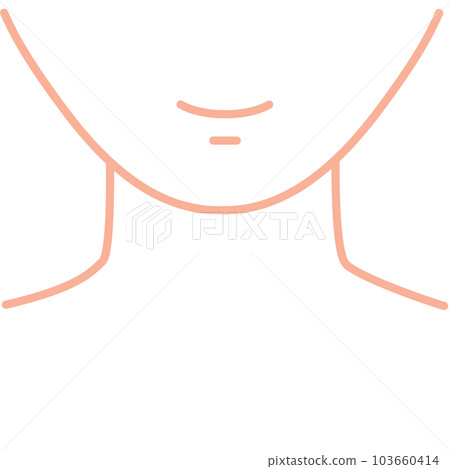 Faceless neck silhouette icon of anonymous identity Faceless neck silhouette icon of anonymous identity 103660414