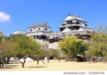 [愛媛縣]松山城（現存天守閣12座） 103660706