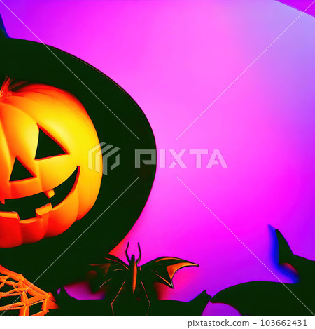 Pumpkin decoration for Halloween theme 103662431