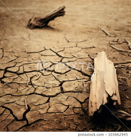 Dead wood and dry earth copy space Dead wood and dry earth copy space 103662945