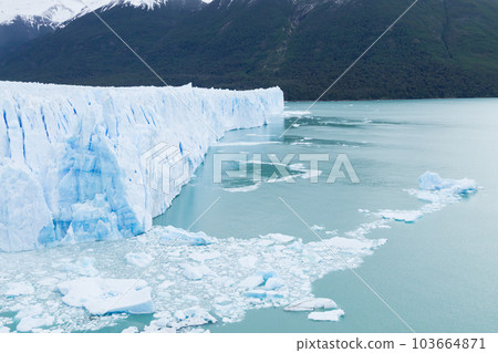 Perito Moreno glacier view, Patagonia landscape, Argentina 103664871
