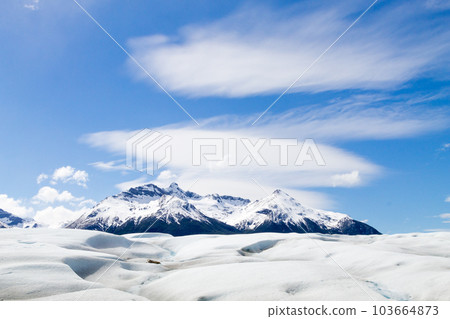 Walking on Perito Moreno glacier Patagonia, Argentina 103664873