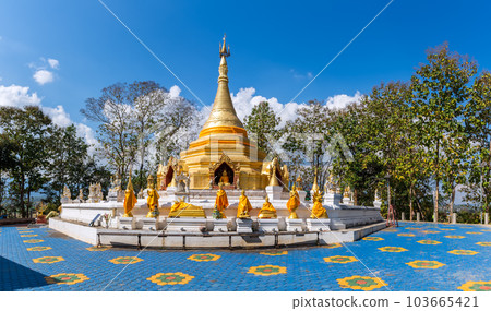Wat Phra That Saen Hai,Saen Hai Subdistrict, Wiang Haeng District Chiang Mai Province, Thailand, 103665421