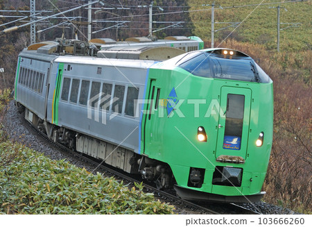 Tsugaru Kaikyo Line Oshima Tobetsu - Kamaya JR Hokkaido Series 789 0 series HE202 formation (Hakodate) Super Shiratori Tsugaru Kaikyo Line Oshima Tobetsu - Kamaya JR Hokkaido Series 789 0 series HE202 formation (Hakodate) Super Shiratori 103666260