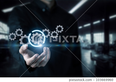Concept of upgrading the industry management mechanism. 103669960