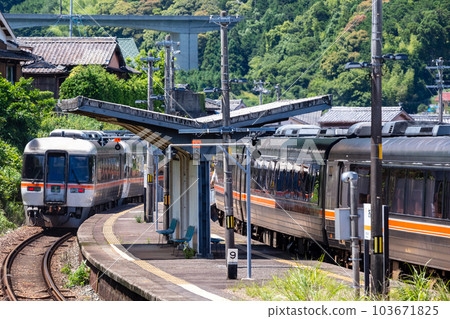 [喜瀨本線] 特急南紀6號 途經安足站 103671825