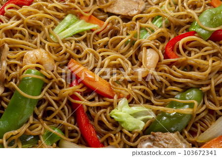 美味的日式炒麵 美味的日式炒麵 103672341
