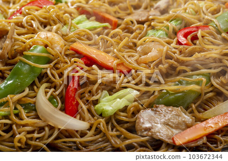 美味的日式炒麵 103672344