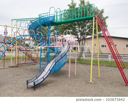 complex park playground equipment 103673842
