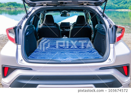 在大自然中睡在車裡 在大自然中睡在車裡 103674572