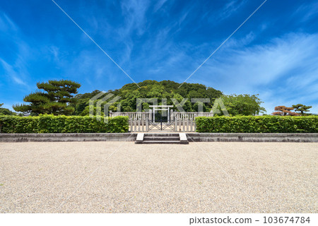 蓬萊山古墳（水仁天皇菅原伏見墳墓）奈良縣奈良市 103674784