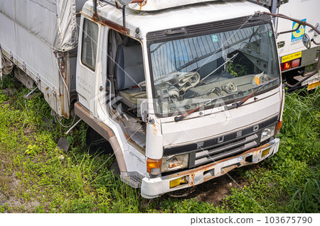scrapped truck scrapped truck 103675790