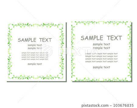 hand drawn botanical illustration frame hand drawn botanical illustration frame 103676835