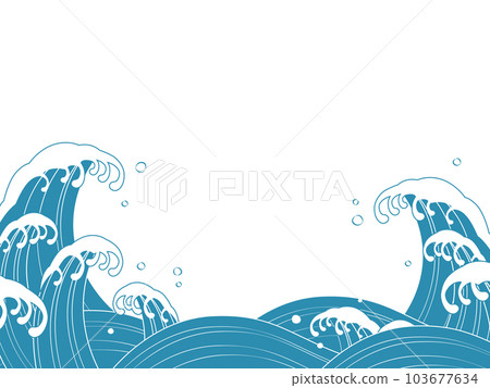 簡單的波浪圖 簡單的波浪圖 103677634