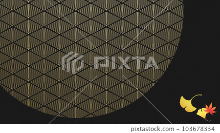 秋季日式材料 103678334