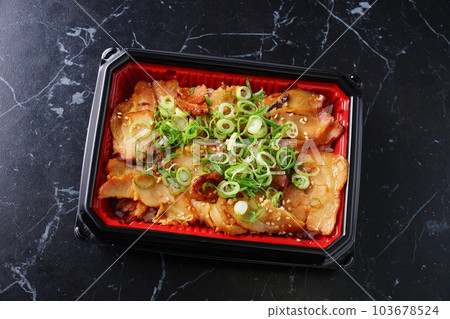 軟豬肉便當 103678524