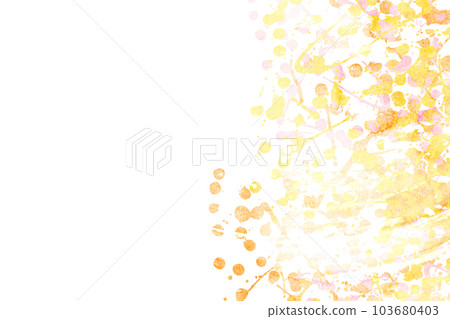 Orange background material watercolor texture 103680403