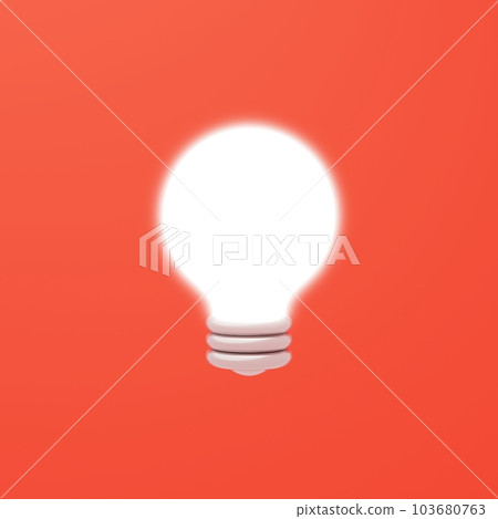 3D material _ light bulb _ lighting 3D material _ light bulb _ lighting 103680763