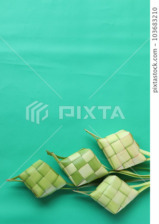 Ketupat or rice dumpling Ketupat or rice dumpling 103683210