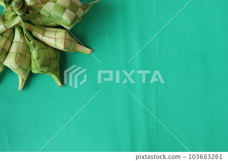 Ketupat or rice dumpling 103683261