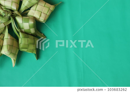 Ketupat or rice dumpling 103683262