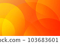 Orange geometric composition background with gradient. 103683601