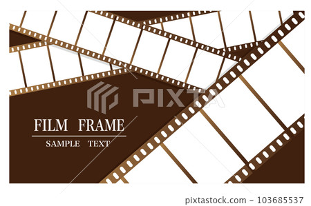 Vintage film frame background Vintage film frame background 103685537