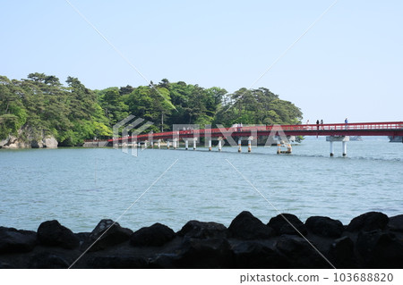 The view of Fukuura Bridge from the promenade The view of Fukuura Bridge from the promenade 103688820