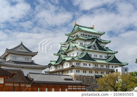 Nagoya Castle The first figure of the first reconstruction Tenshu 103693505