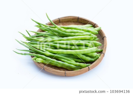 Rat-tailed radish. Fresh organic vegetables 103694136