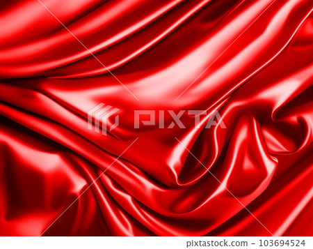 Red silk cloth background AI picture Red silk cloth background AI picture 103694524