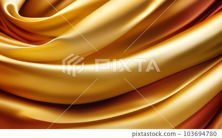 Calm golden silk style background AI image Calm golden silk style background AI image 103694780
