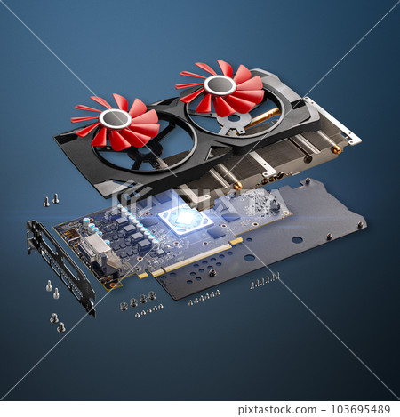 Computer graphic card 103695489
