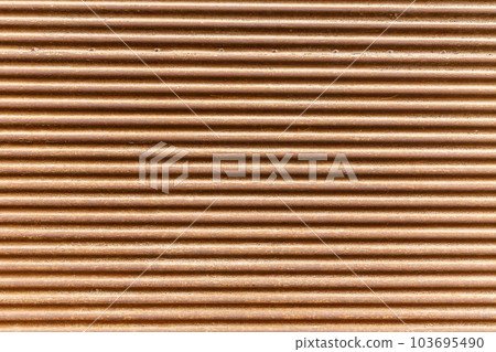 Corrugated metal background 103695490