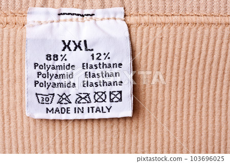 Clothing label 103696025