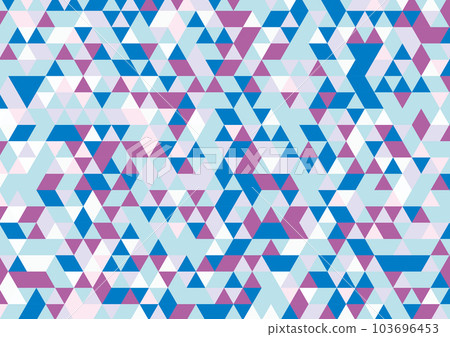 Triangular geometric pattern background - Stock Illustration [103696453 ...