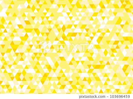 Triangular geometric pattern background yellow Triangular geometric pattern background yellow 103696459