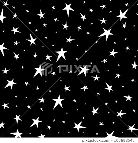 Star seamless pattern. Bright sparkles firework symbols background. Star seamless pattern. Bright sparkles firework symbols background. 103698543