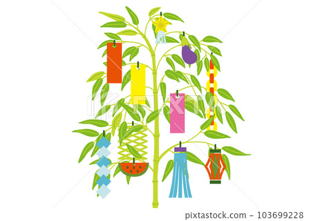 七夕插畫無背景 103699228