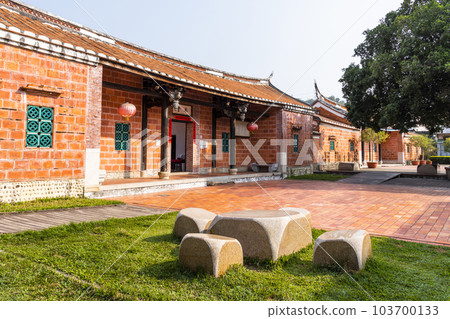 The beautiful garden landscape of Wufeng Lin Family Mansion and Garden in Taichung, Taiwan. It is one of the four famous gardens in Taiwan. The beautiful garden landscape of Wufeng Lin Family Mansion and Garden in Taichung, Taiwan. It is one of the four famous gardens in Taiwan. 103700133