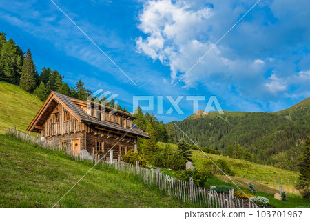 Old wooden hut cabin Old wooden hut cabin 103701967